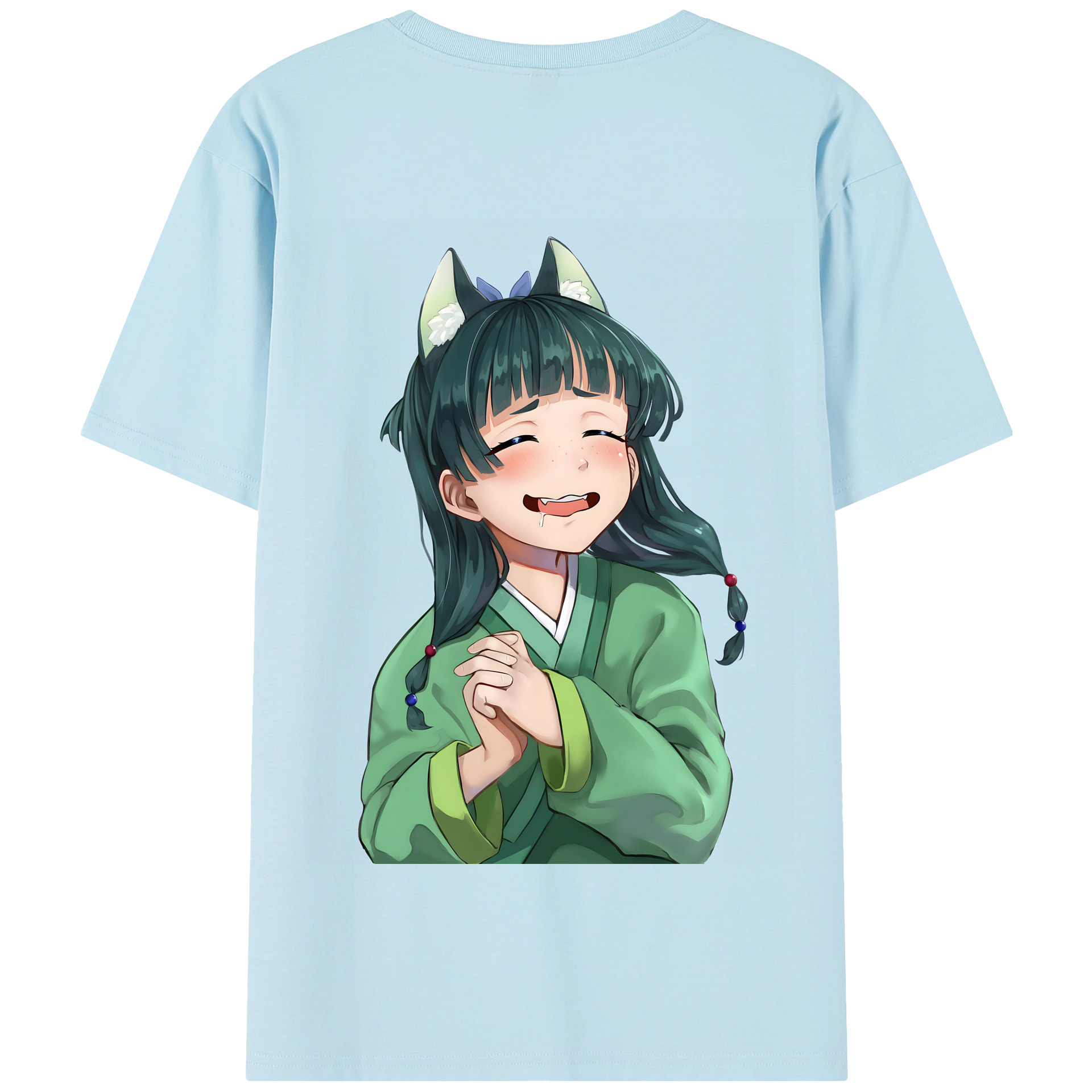（画像用） 薬屋のひとりごと The Apothecary Diaries 綿100％半袖Tシャツ（背面プリント）